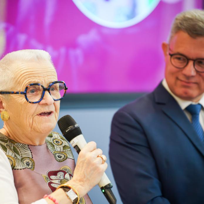 Françoise Gatel et Edouard Hénaut