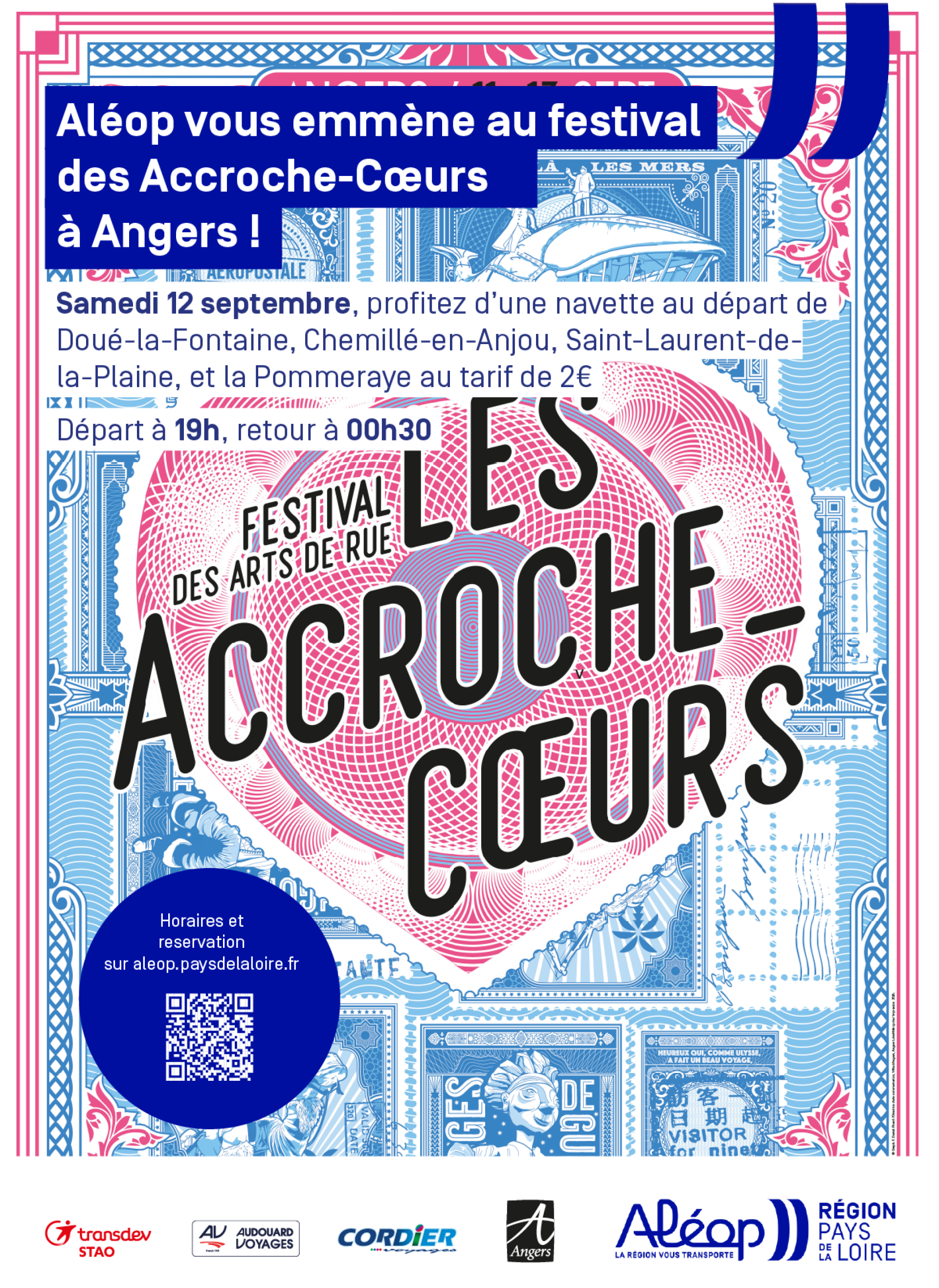 Aléop vous emmène au festival les Accroche-Coeurs à Angers