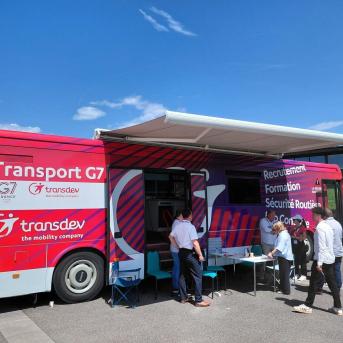 Car Transdev au G7 2026