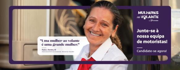 Visuels de la campagne « Mulheres ao Volante » Transdev Portugal