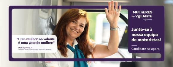 Visuels de la campagne « Mulheres ao Volante » Transdev Portugal