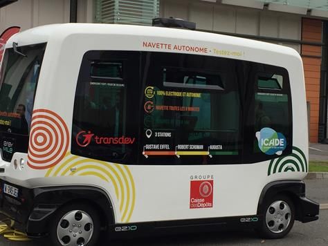 navette autonome, transdev, mobilité