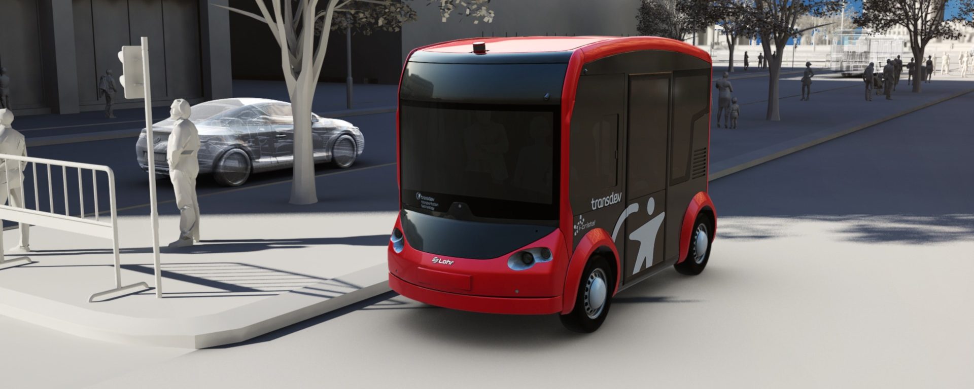 i-Cristal, navette autonome, électrique, transdev, mobilité