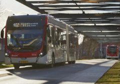 Bus hybride Eindhoven Pays-Bas