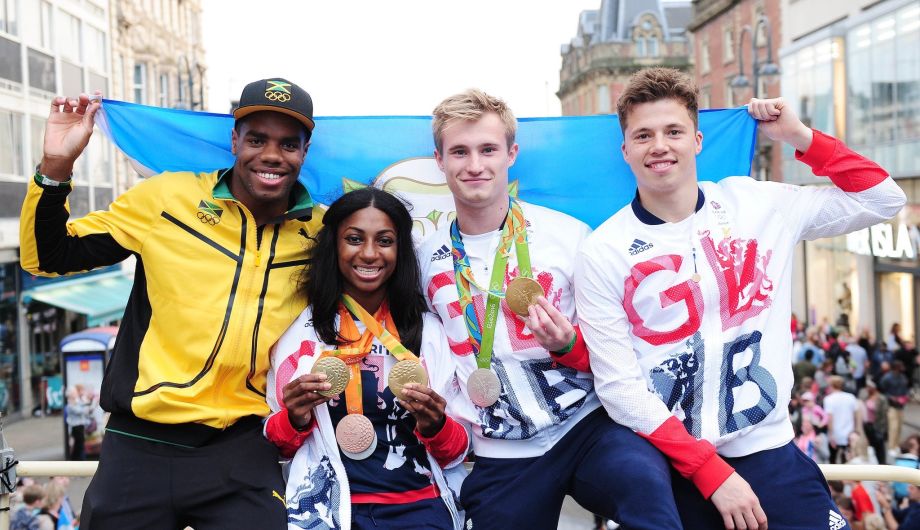 homecoming,parade,UK,olympic,athletes