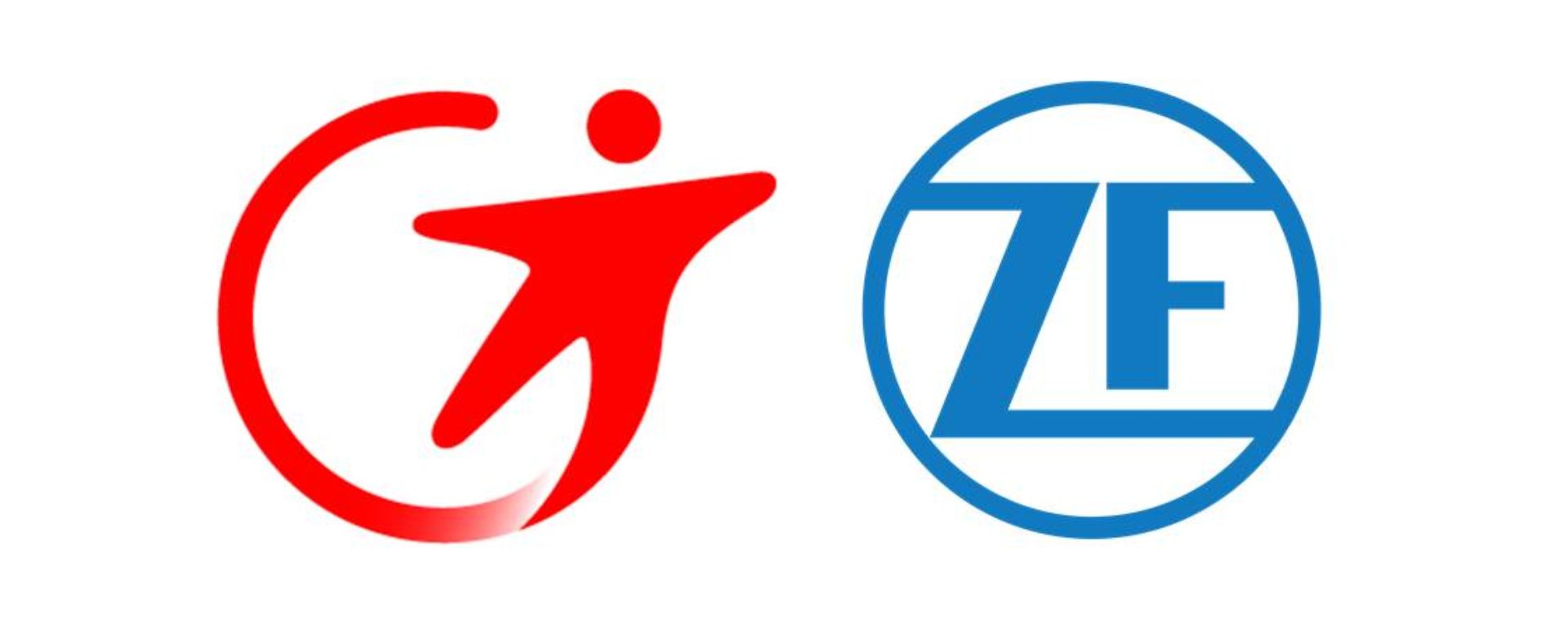 Logos Transdev ZF CES partenariat partnership