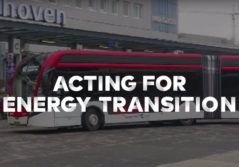 Transdev Netherlands Eindhoven province Brabant Bravo electric bus articulated energy transition mobility company passengers
