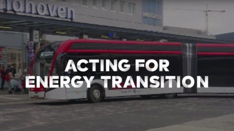 Transdev Netherlands Eindhoven province Brabant Bravo electric bus articulated energy transition mobility company passengers