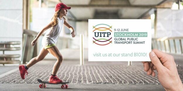 Transdev UITP Global public transport Summit Stockholm 2019 stand