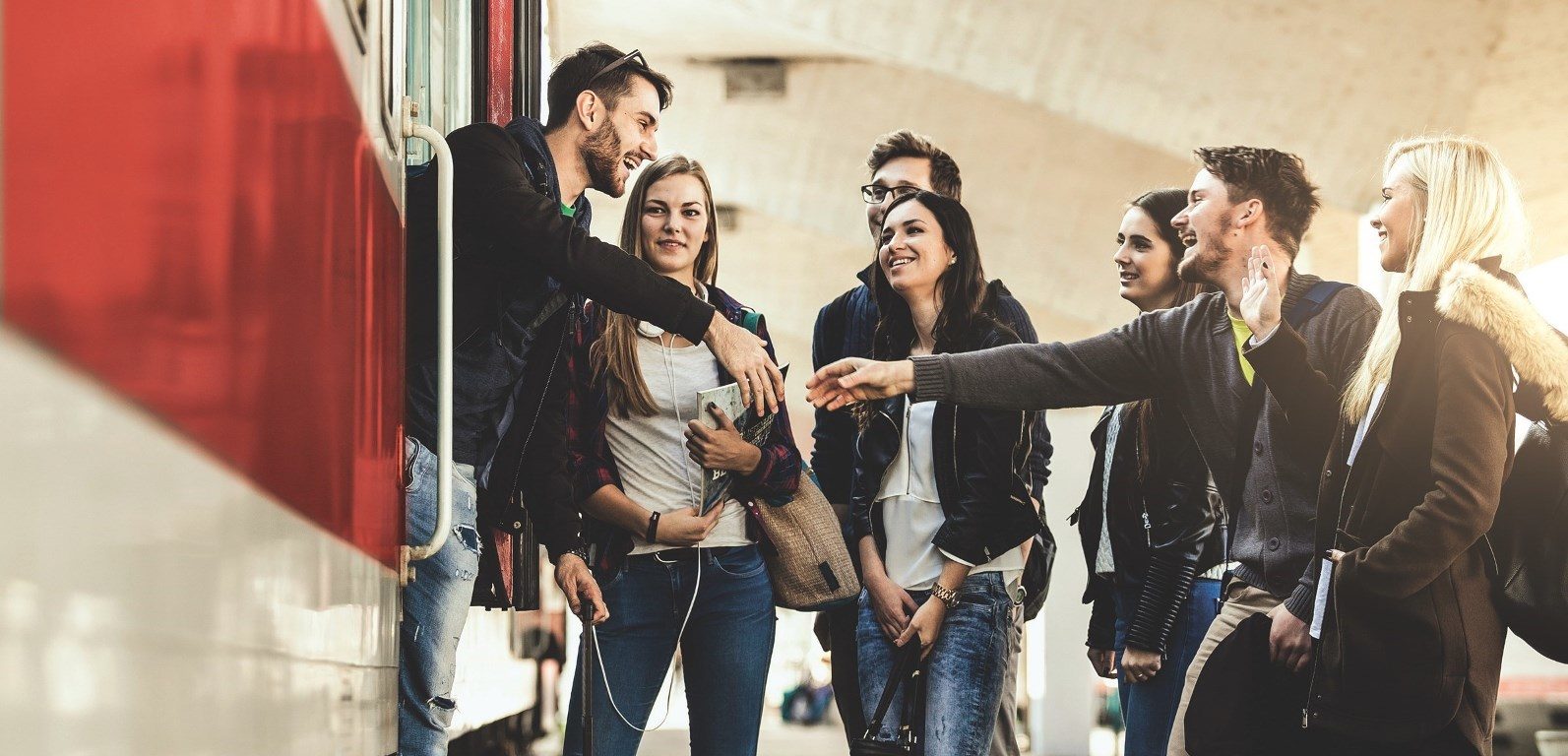 Transdev rail train passagers