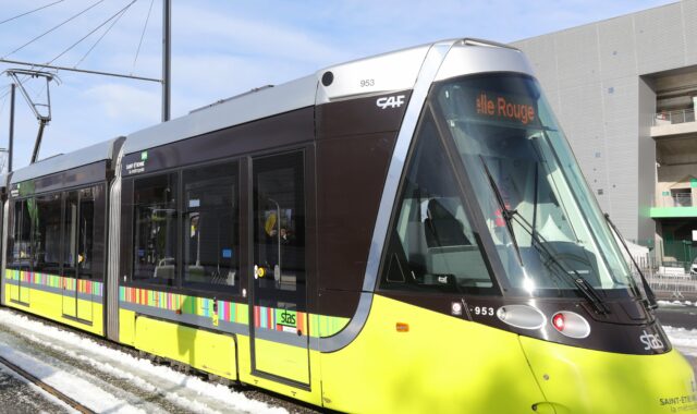 Inauguration de l'extension de la ligne T3 à Saint-Etienne