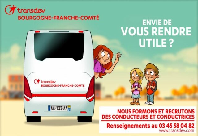 Campagne de recrutement bus