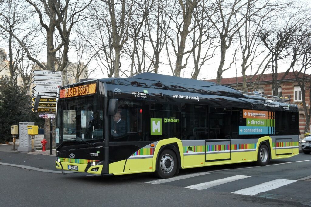 Trolleybus Stas Saint Etienne