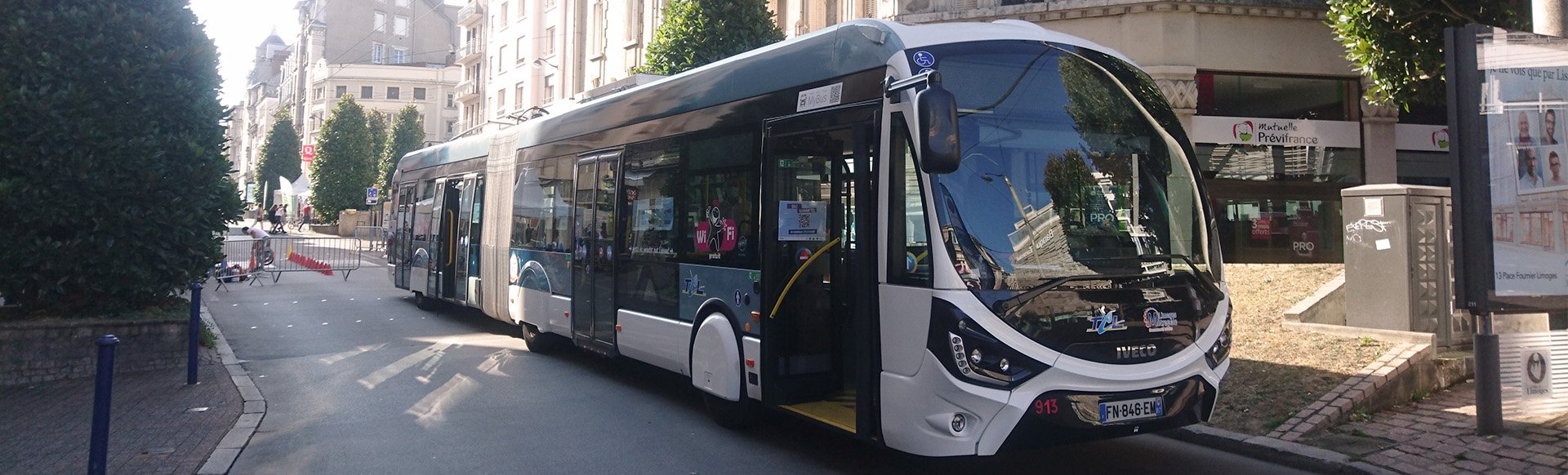 Des nouveaux trolleybus 100 électrique à Limoges