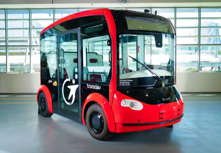 i-Cristal autonomous shuttle 1