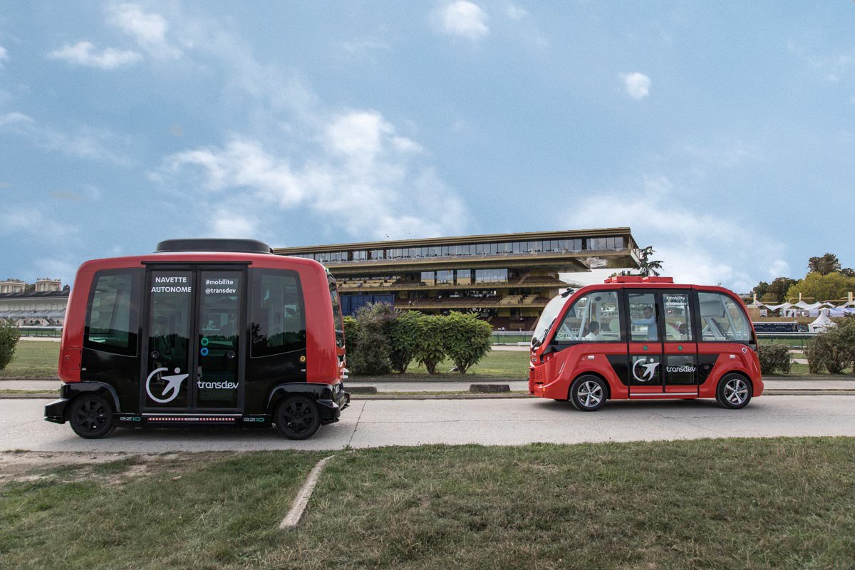 Udråbstegn ægtemand ægtefælle Autonomous transportation by Transdev