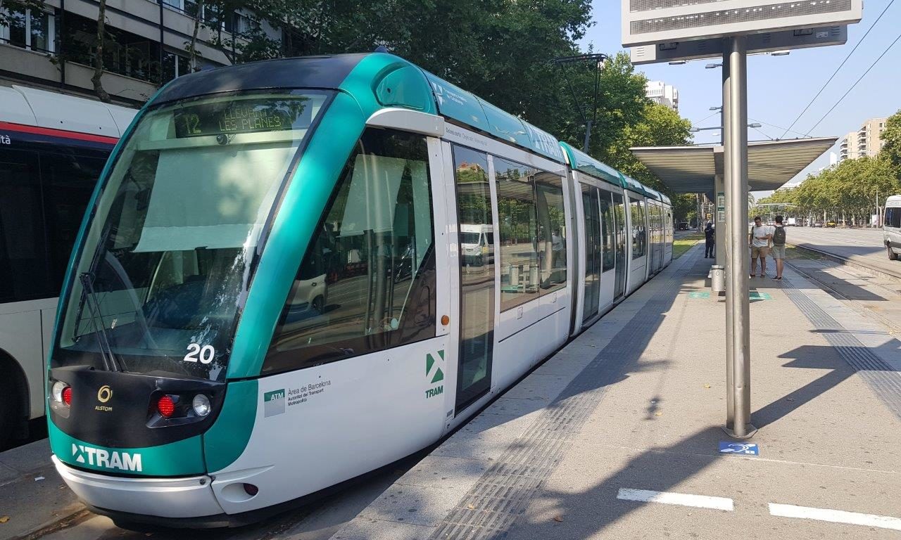 Tramway in Barcelona