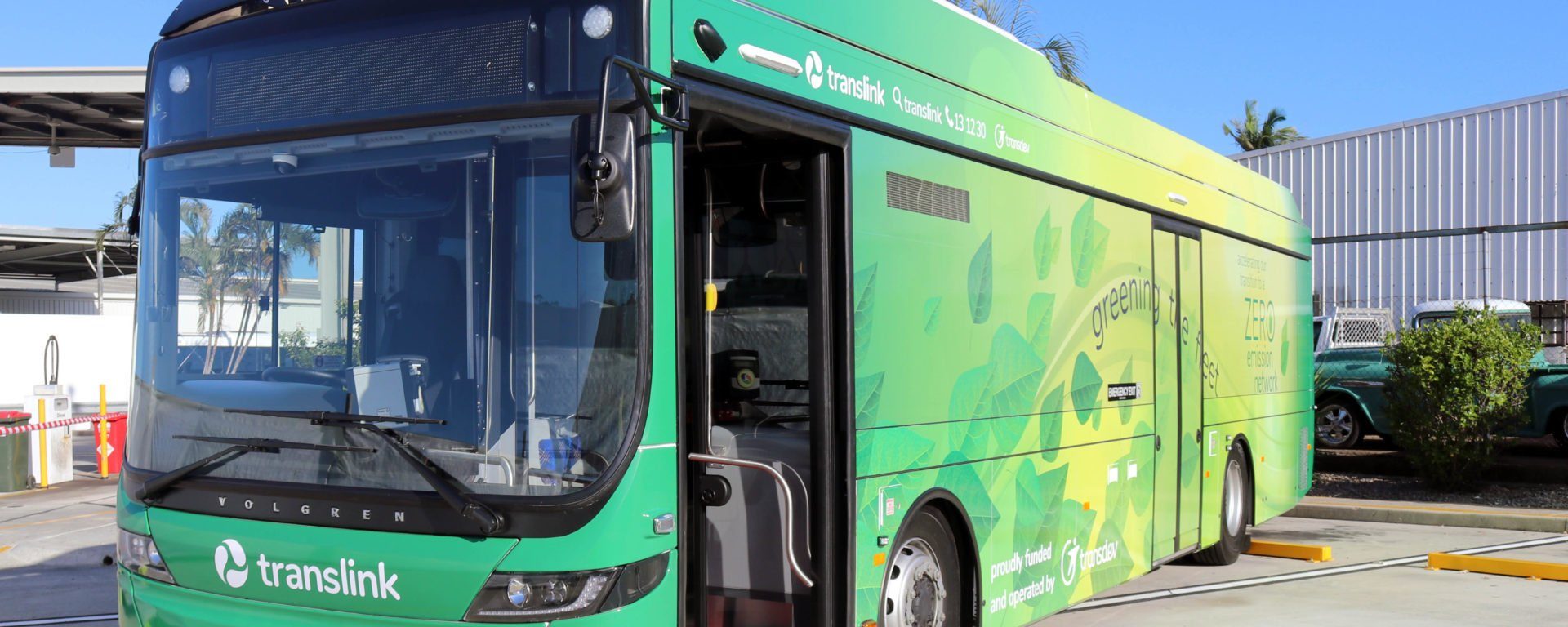 Solar powered electric bus