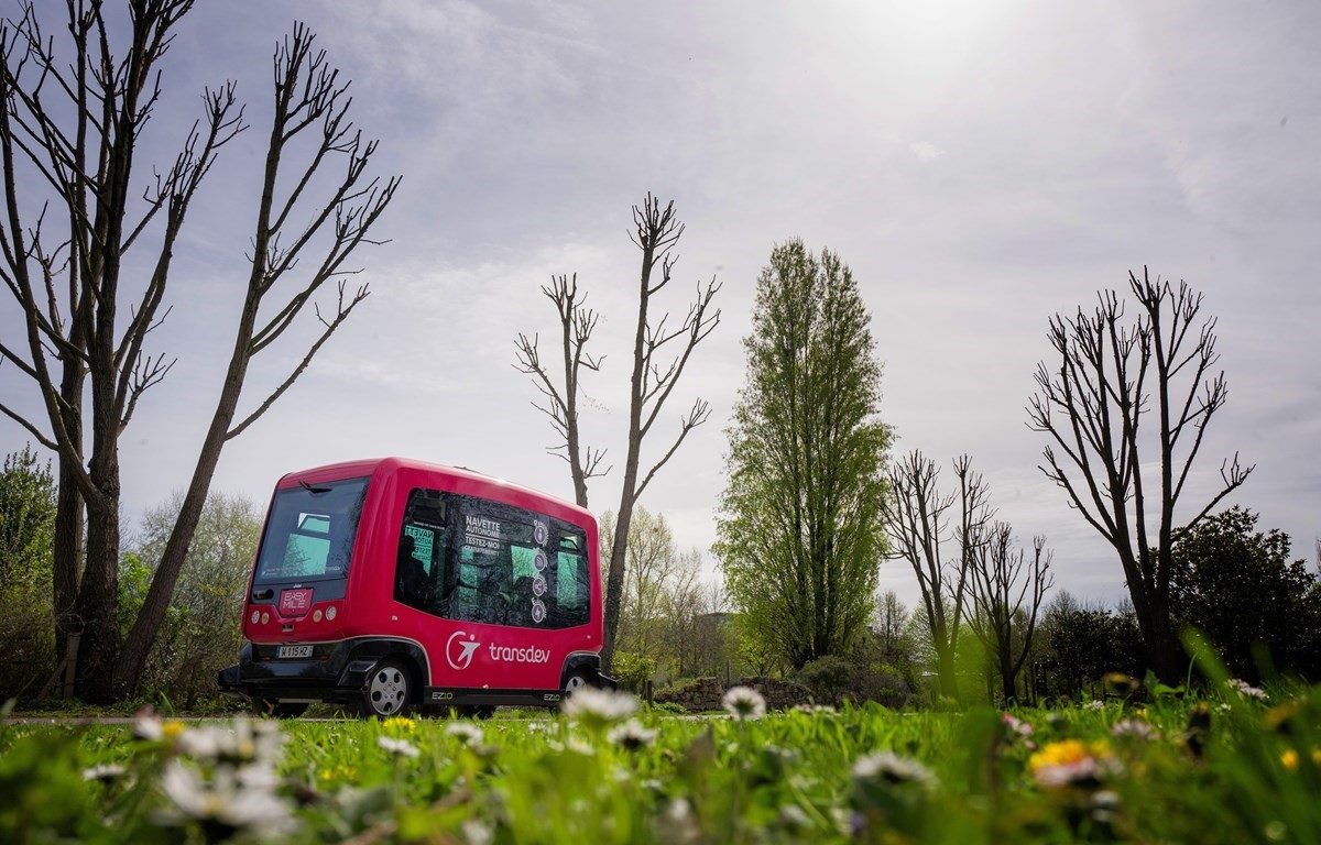 Expérimentation public de la navette autonome