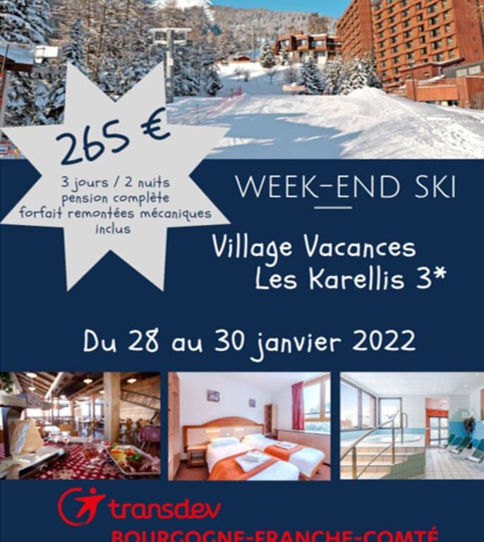 flyer week-end ski karellis