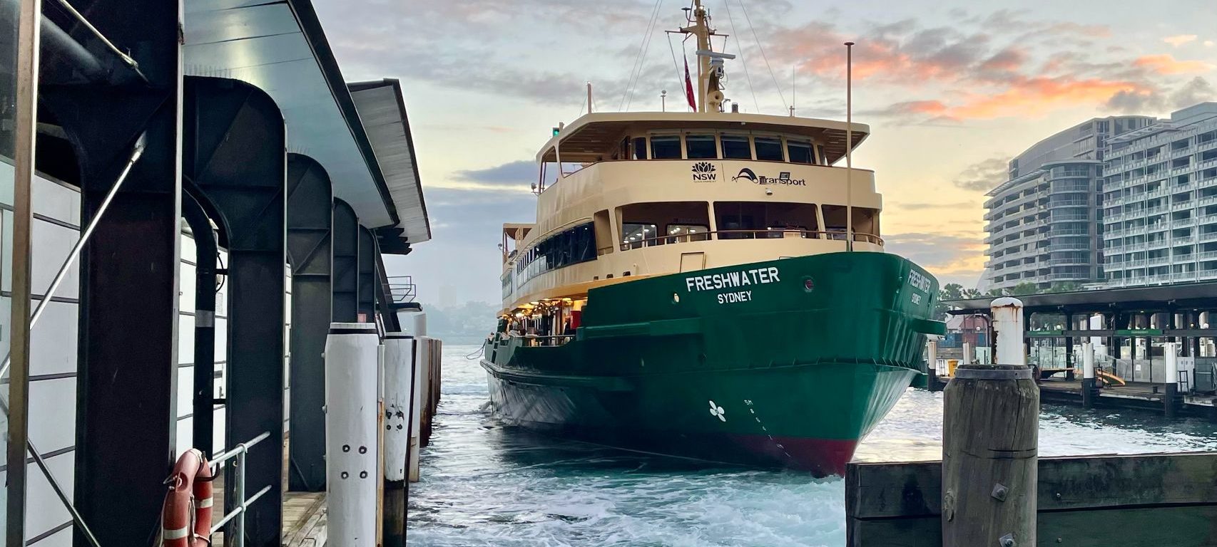 Transdev’s iconic Freshwater sets sail in Sydney after makeover