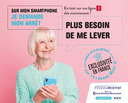 campagne publicitaire pour utiliser son téléphone pour connaître le trafic