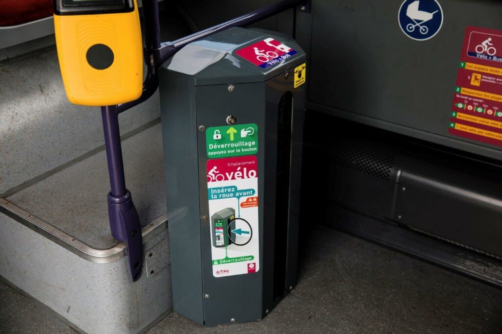 système accroche vélos Rouen