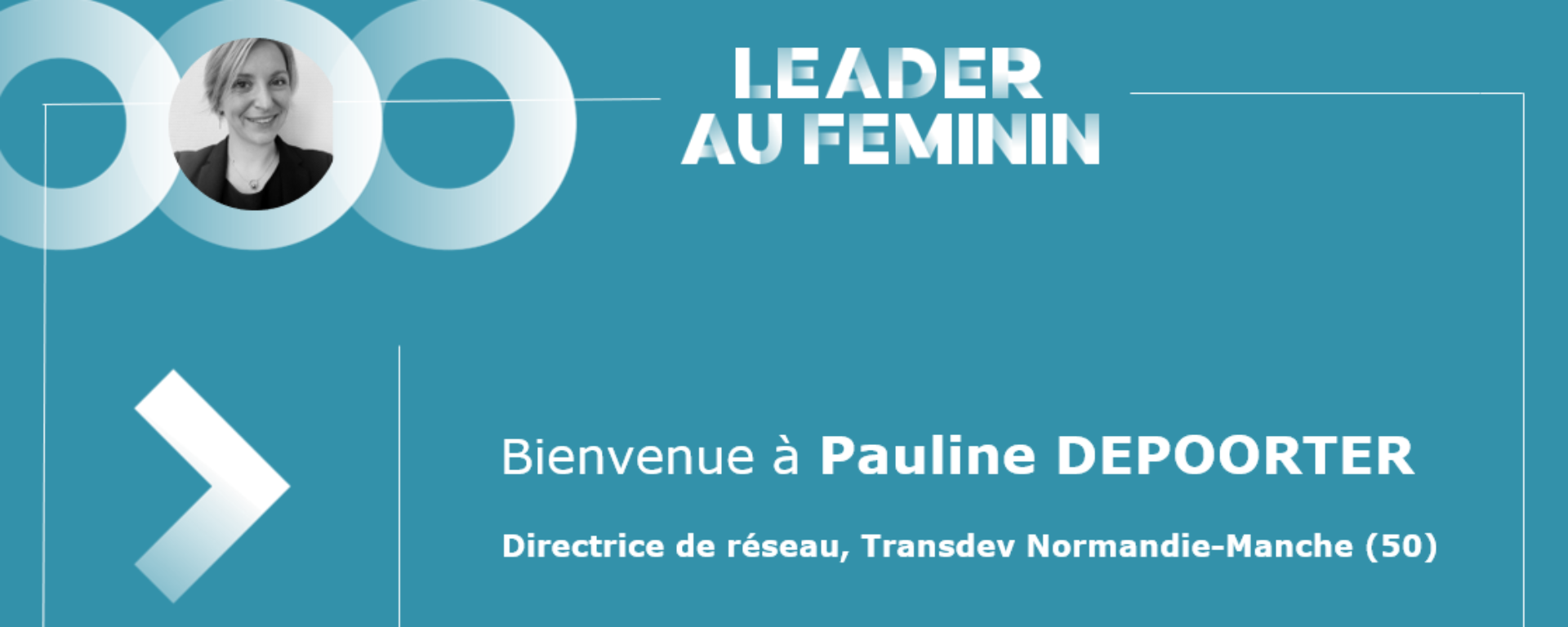 Pauline DEPOORTER - Leader au Féminin
