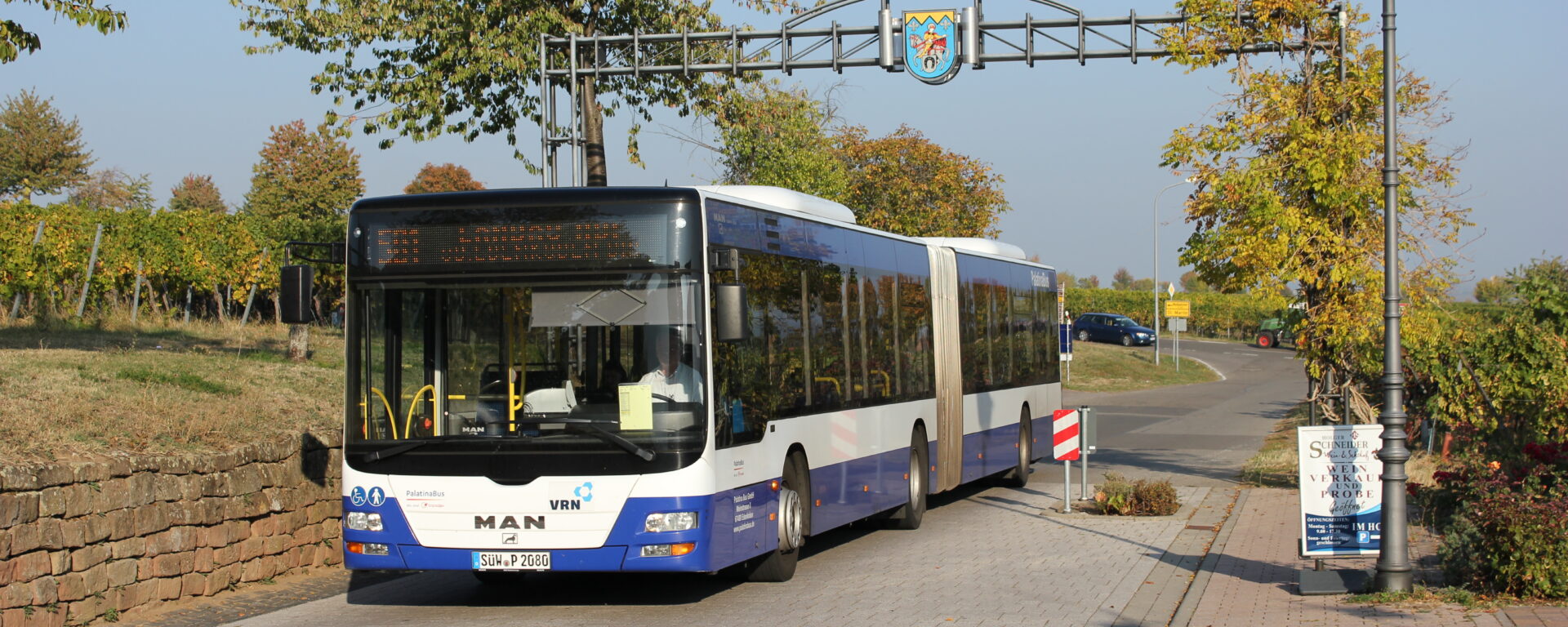 Bus Palatina à Edenkoben, en Allemagne