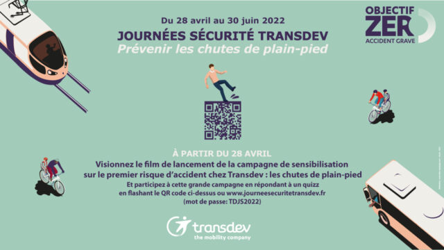 Affiche Journée sécurité Transdev