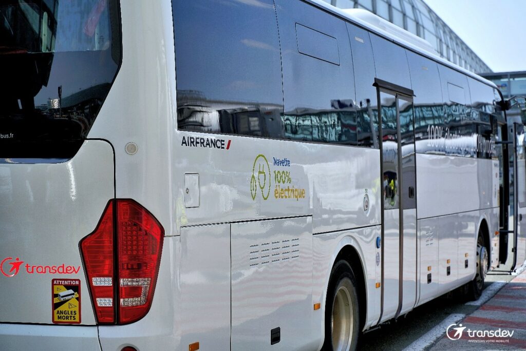 Navette 100% électrique Air France Transdev