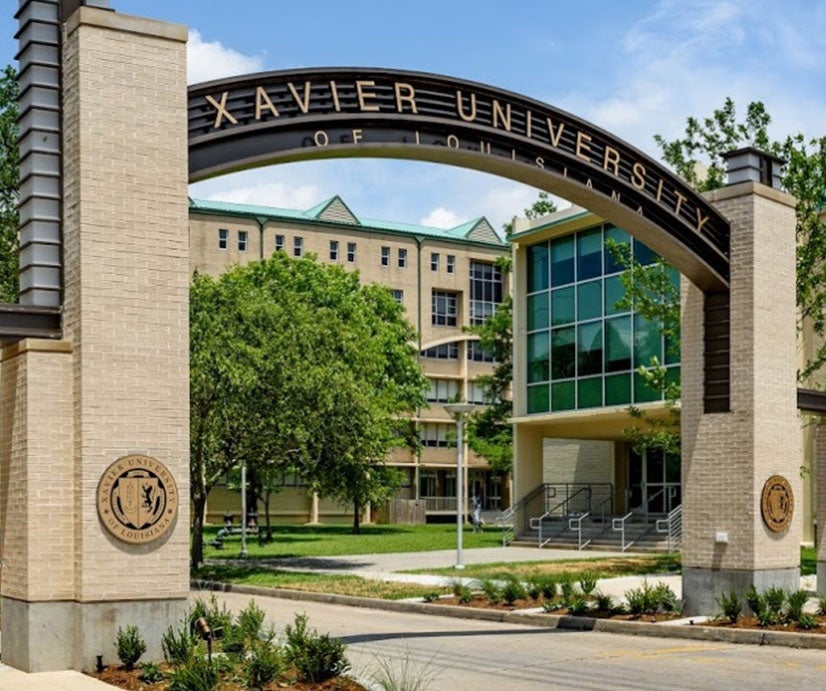 Façade université Xavier de Louisiane - Xavier university of Louisiana
