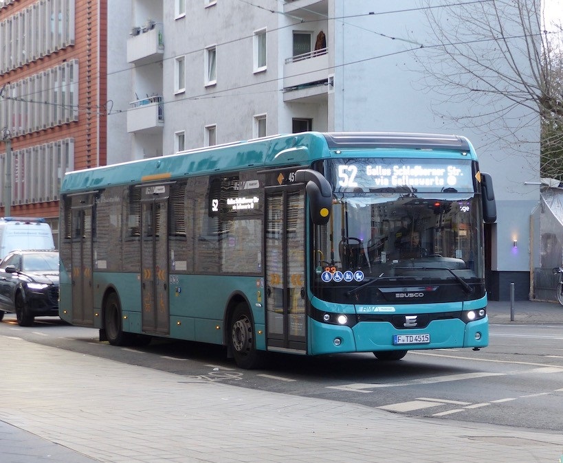 Transdev German wins additional bus routes in Frankfurt am Main