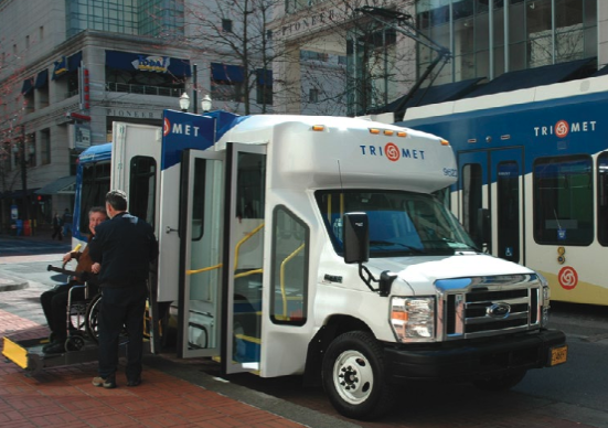 TriMet’s paratransit bus