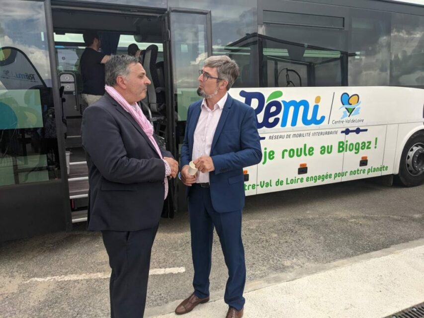 Inauguration de la station d’avitaillement en Biogaz à Mainvilliers