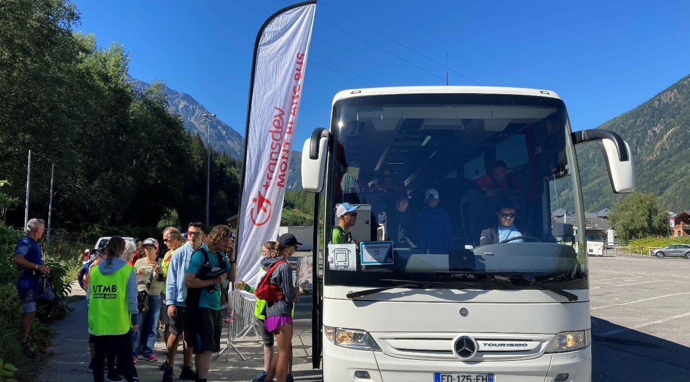 Car Transdev à l'UMTB Mont Blanc