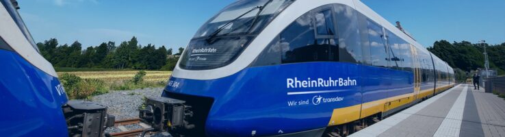Rhein-Ruhr Bahn train inGermany