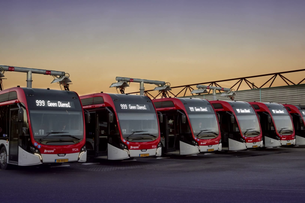 Electric buses in The Netherlands