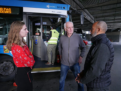 Rencontre entre Transdev Reims et Vél’Oxygène