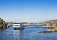 Ferry in Sweden