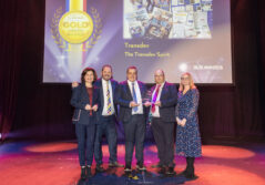 Transdev brings home two gold medals at the UK Bus Industry Awards