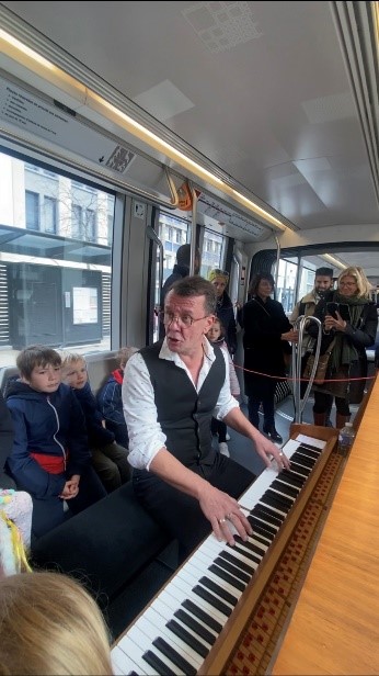 Le réseau LiA au Havre organise des concerts dans le tramway