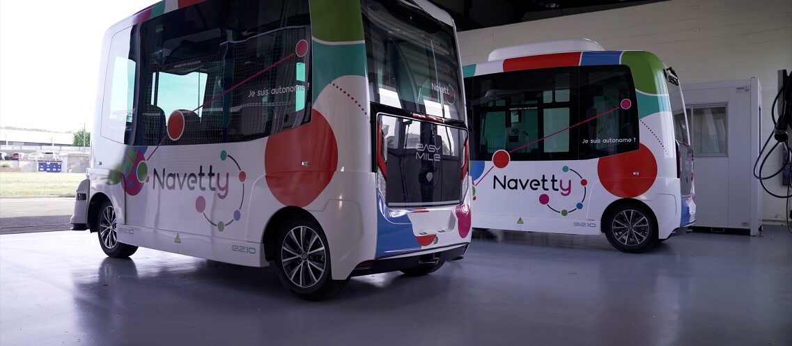 Navetty - 2 navettes autonomes et électriques