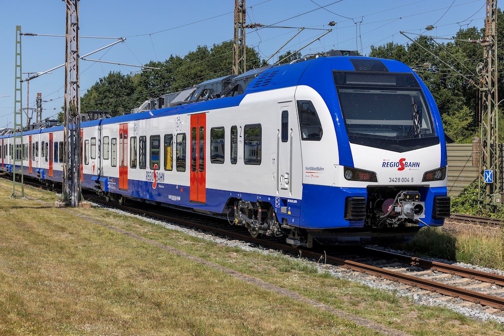 Germany train NordWestBahn and Bayerische Regiobahn