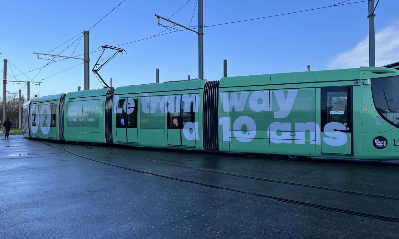 Le tramway du Have fête ses dix ans