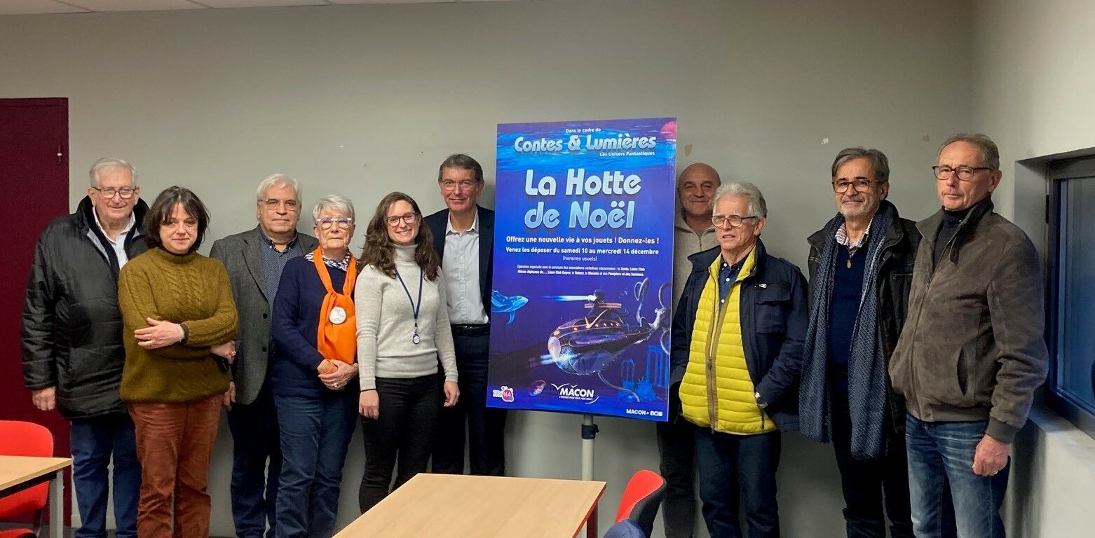 Le réseau Tréma renouvelle son partenariat avec la Mairie de Mâcon pour la Hotte de Noël 2022