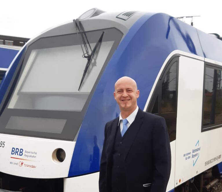 Wolfgang Schliersmair of the Bayerische Regiobahn BRB