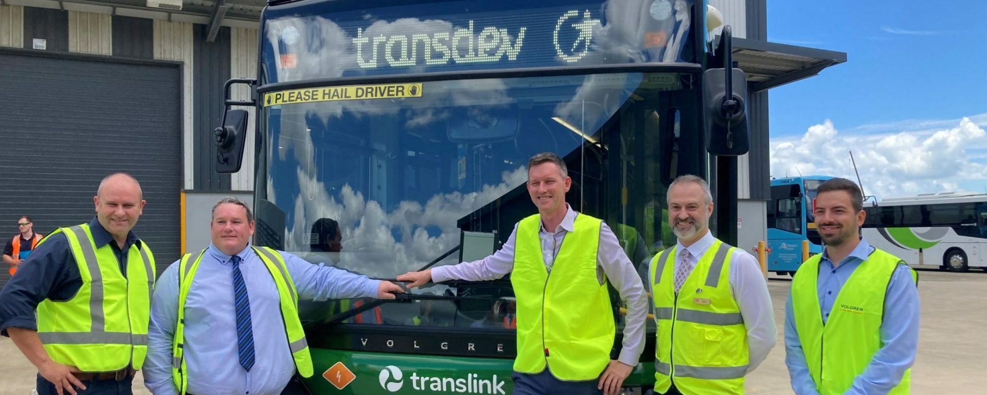 Transdev Australia Electric Bus in Queenland