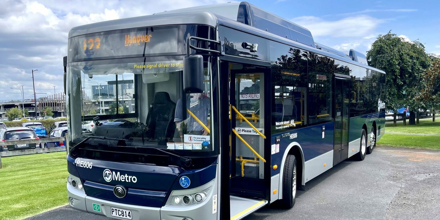Electric buses Auckland Australia