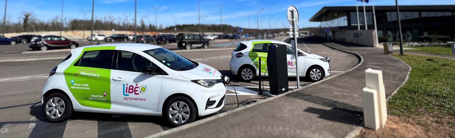 Véhicules Libéo autopartage en charge